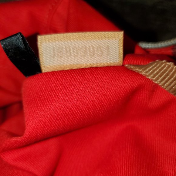 EUC Dooney&Bourke Red Red Nylon Hobo Shoulder bag - Picture 10 of 12